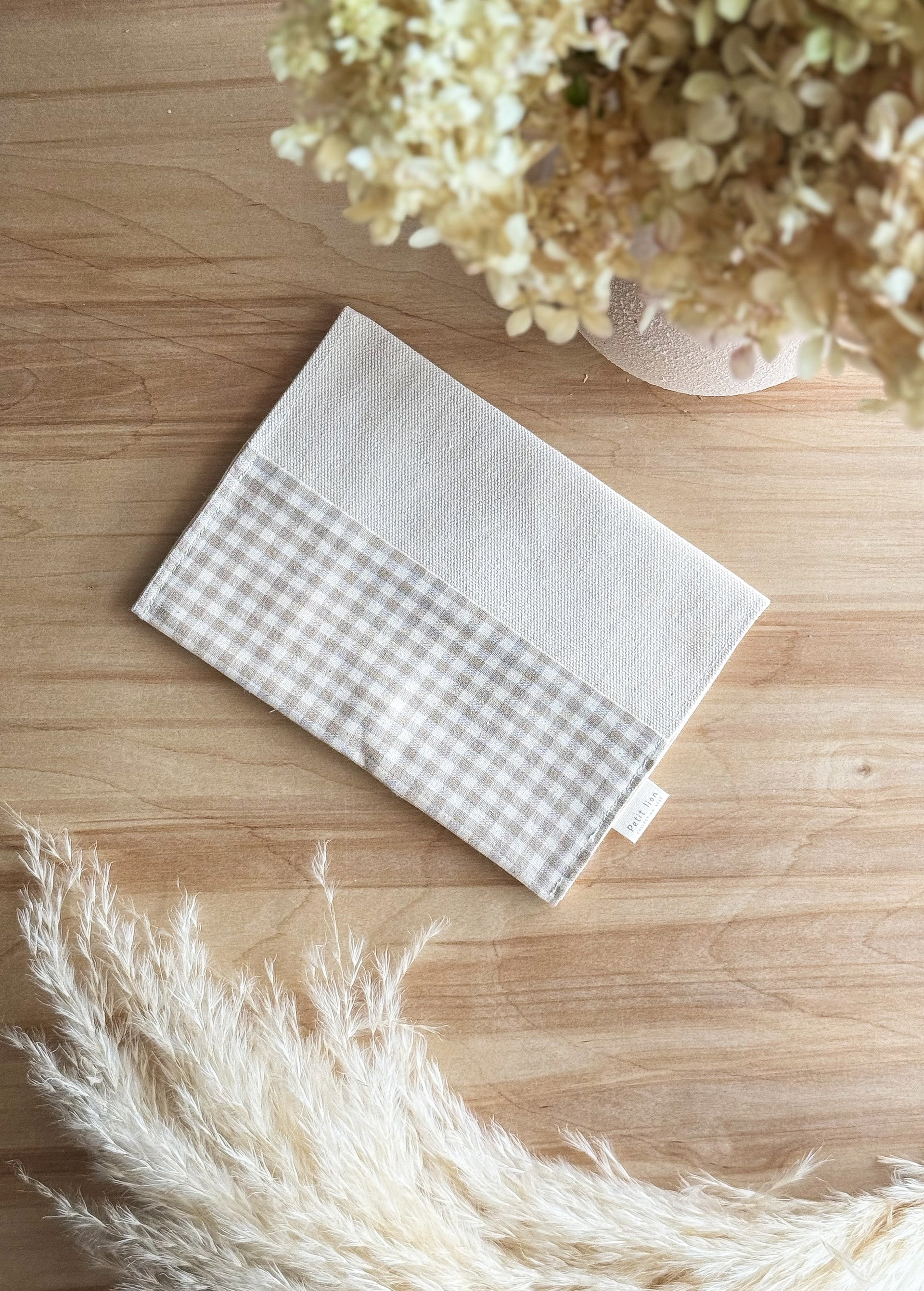 Vaccine Record Cover – Plaid