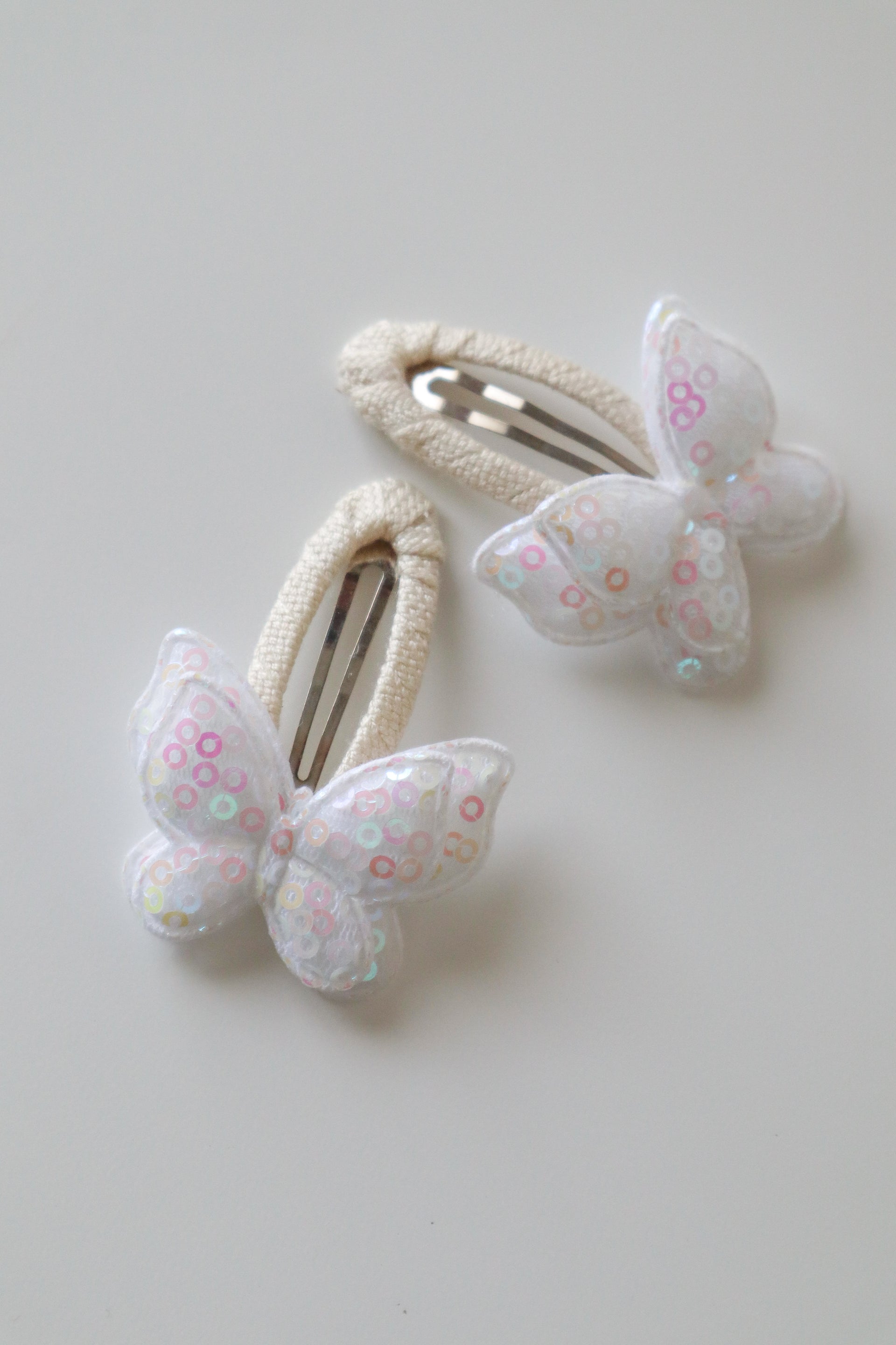 Duo de barrette – Papillon Scintillant