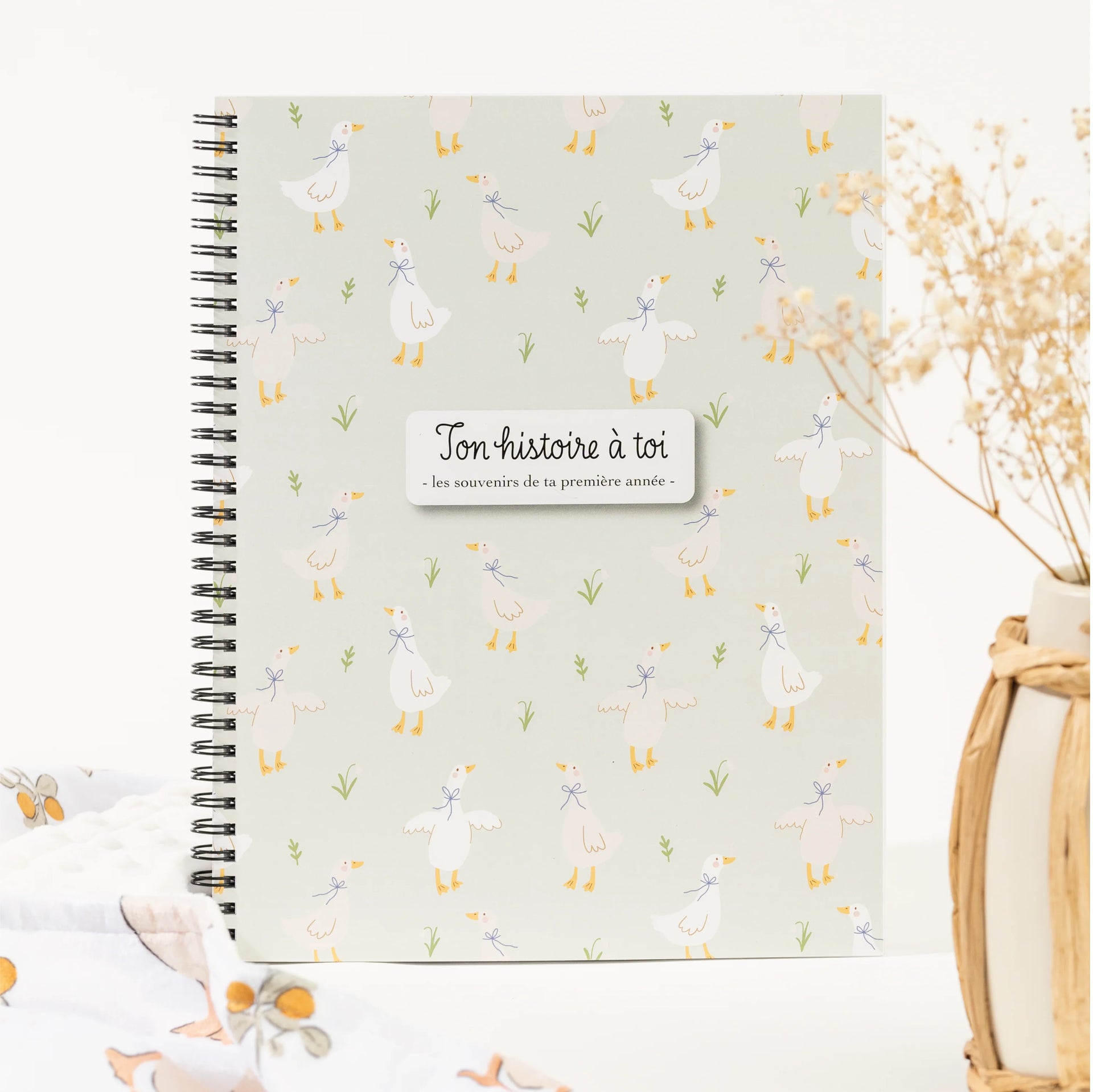 French Baby Memory Book – Geese