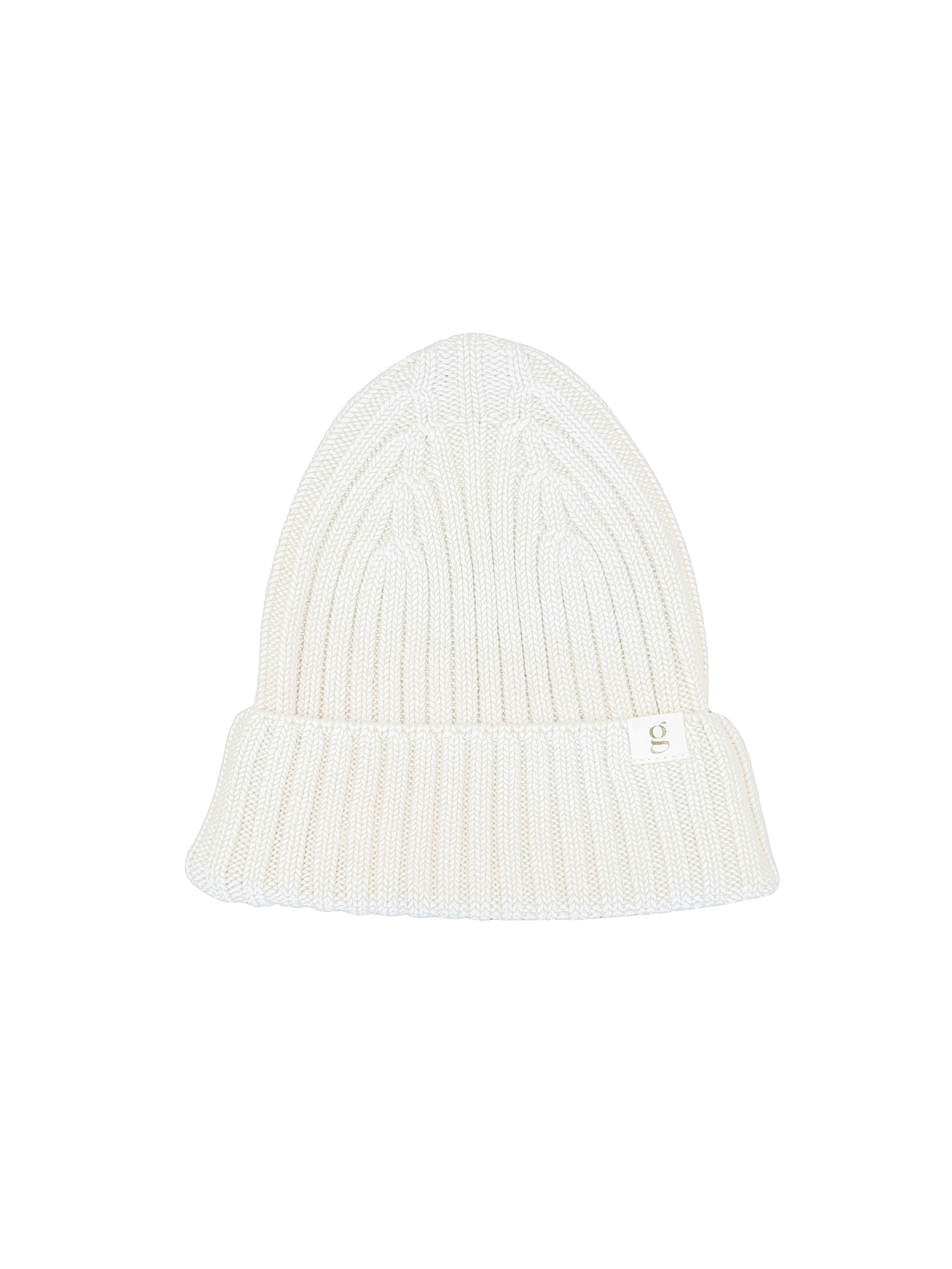 Bonnets côtelés - Meringue