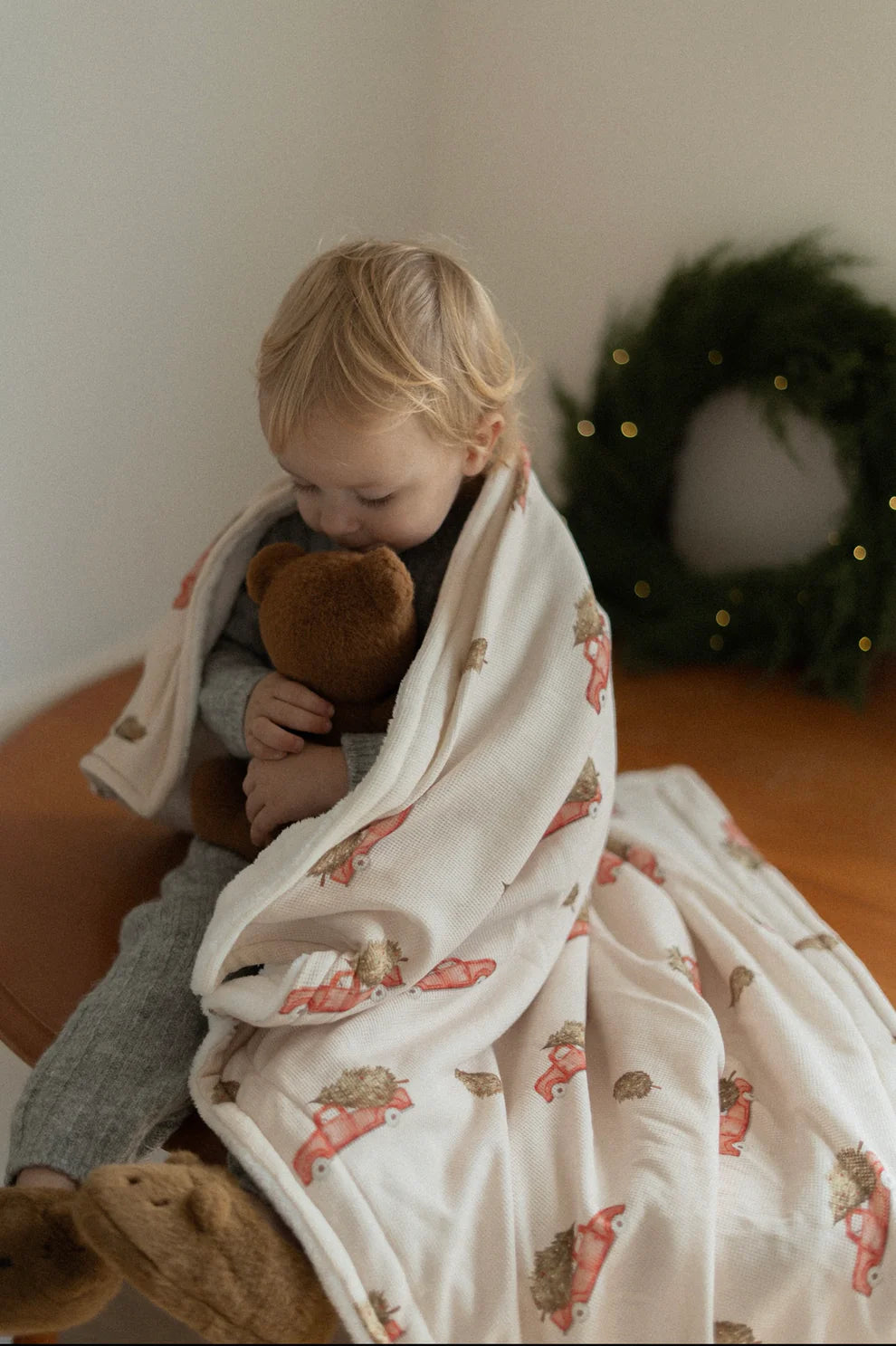 Couvertures chaudes - Camions rouges