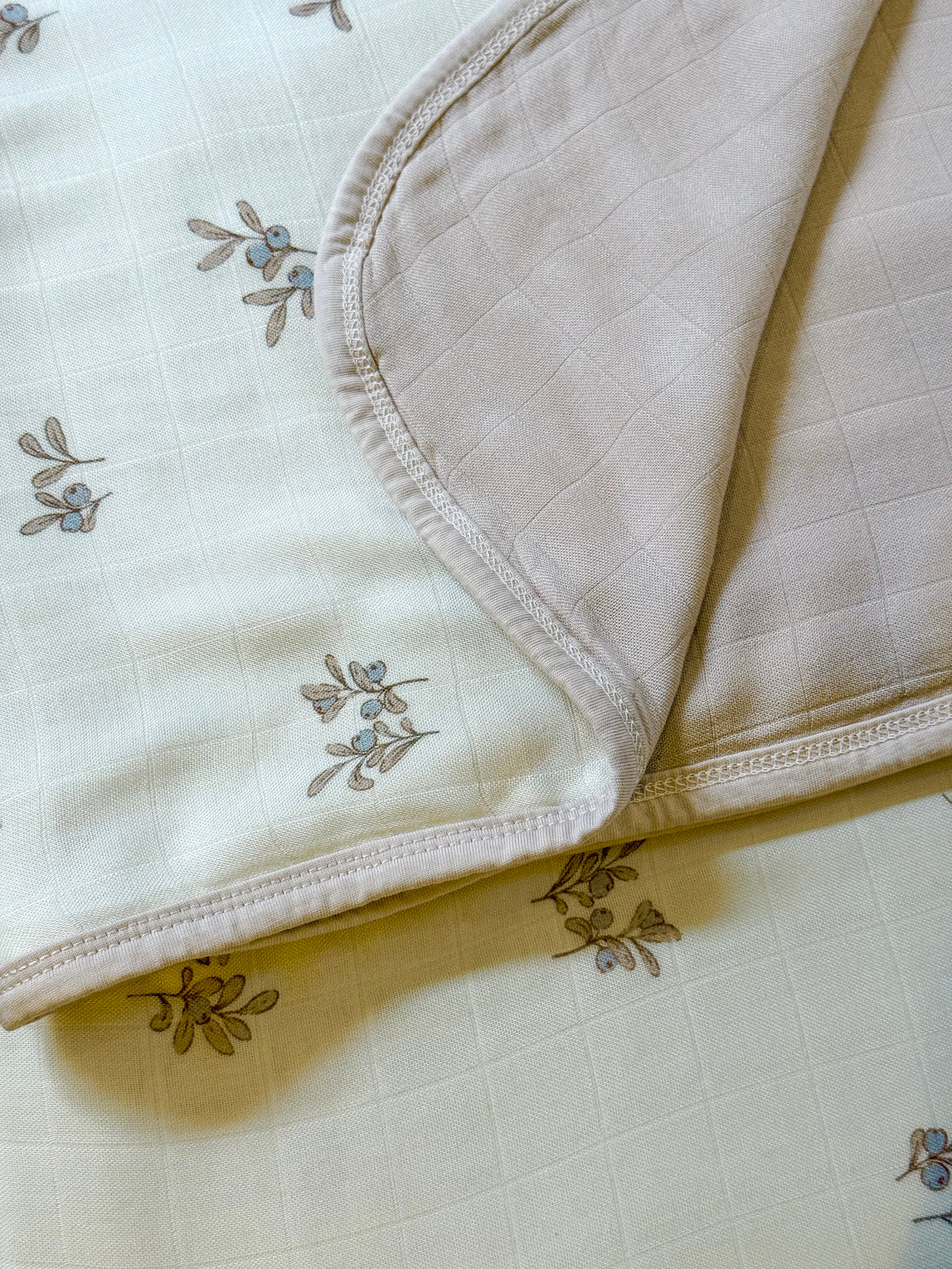 Couverture en bambou - Champs De Bleuets