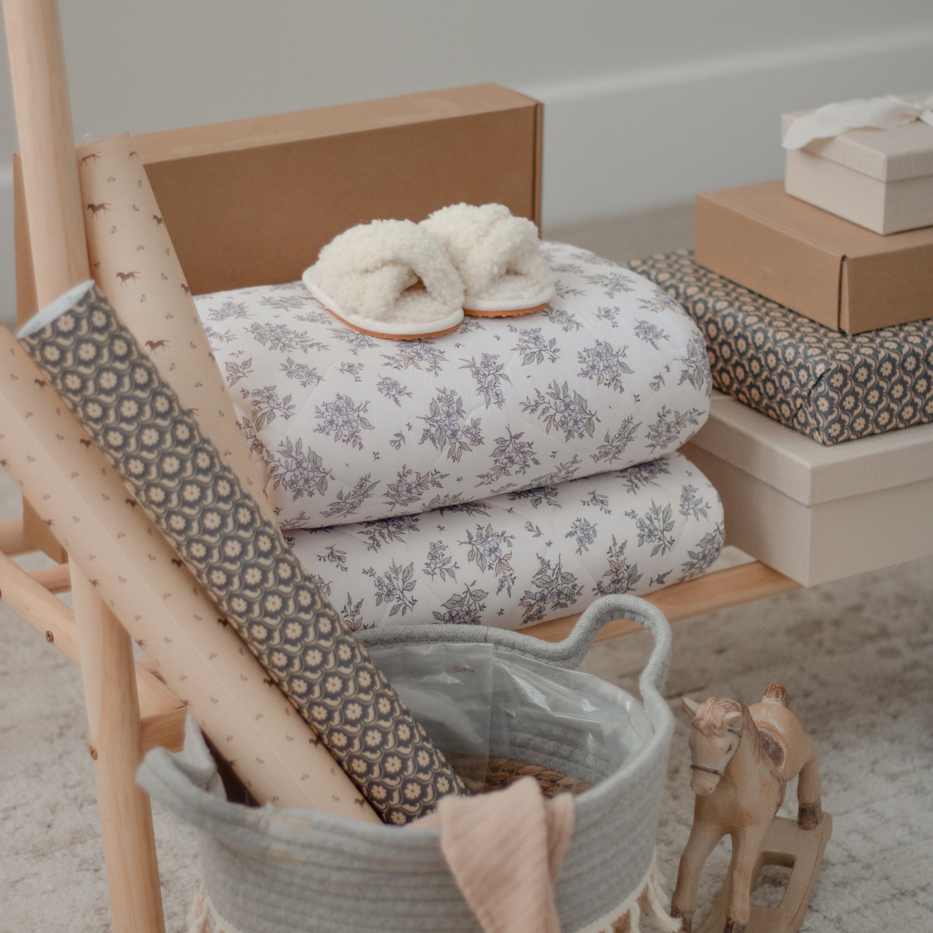 Couverture matelassée 2.5 TOG –  Poésie Florale