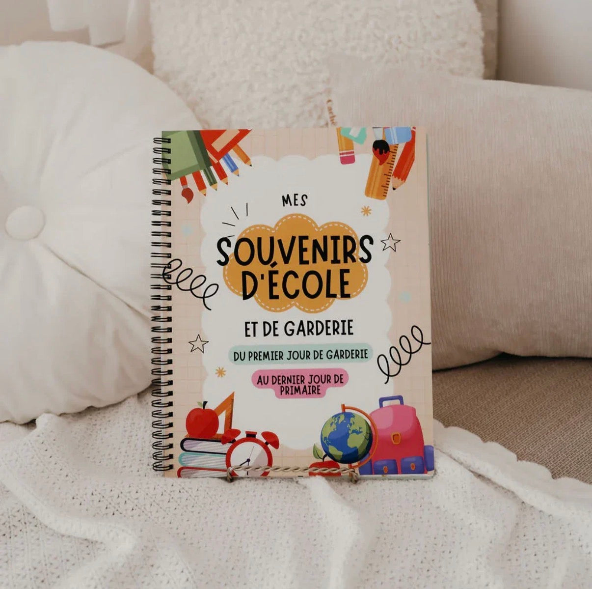 Livre souvenirs d’école et de garderie