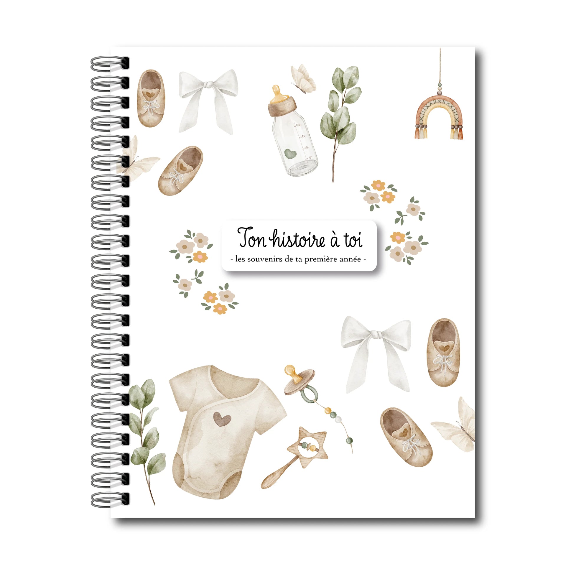 Livre de naissance en français – Boho