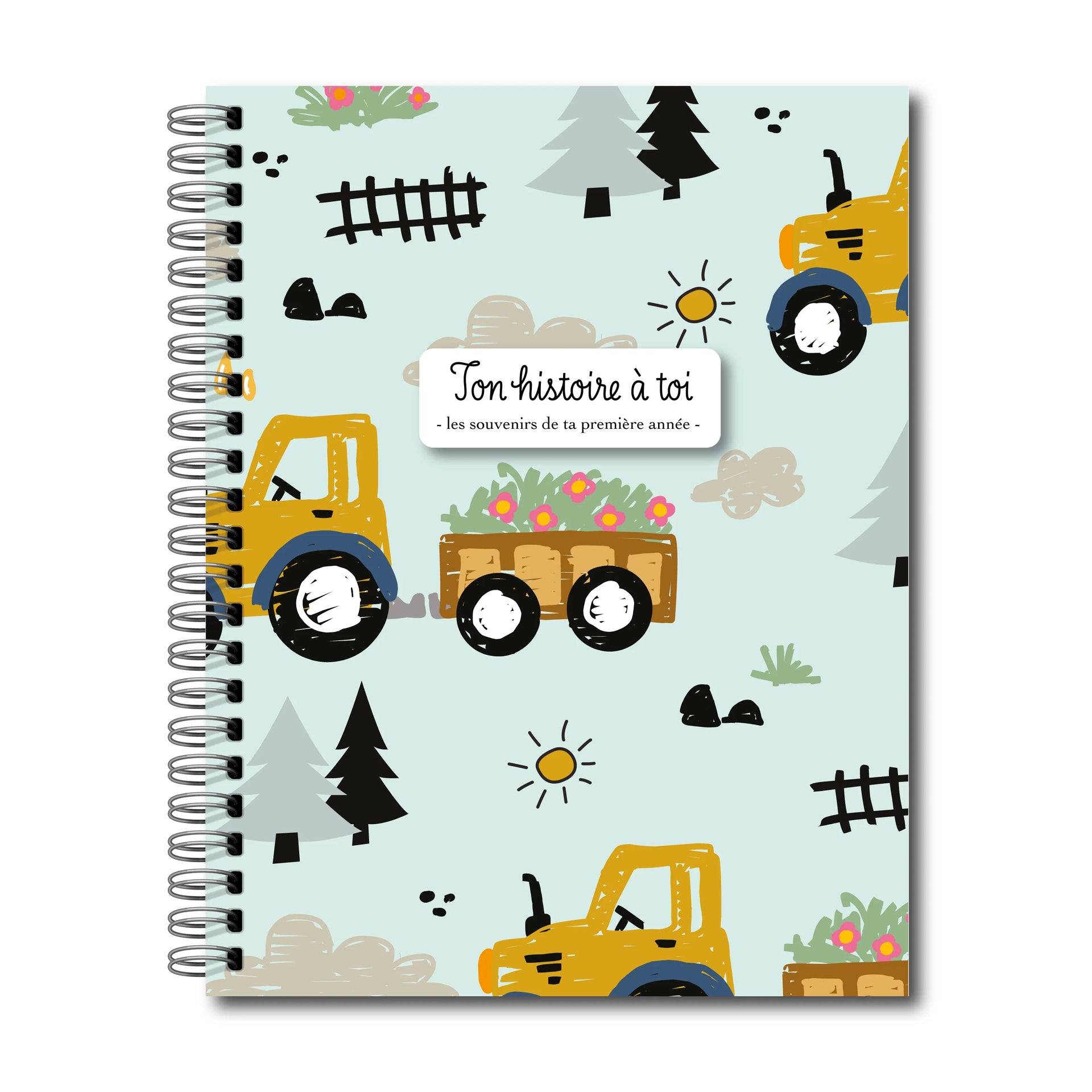 Livre de naissance en français – Tracteurs