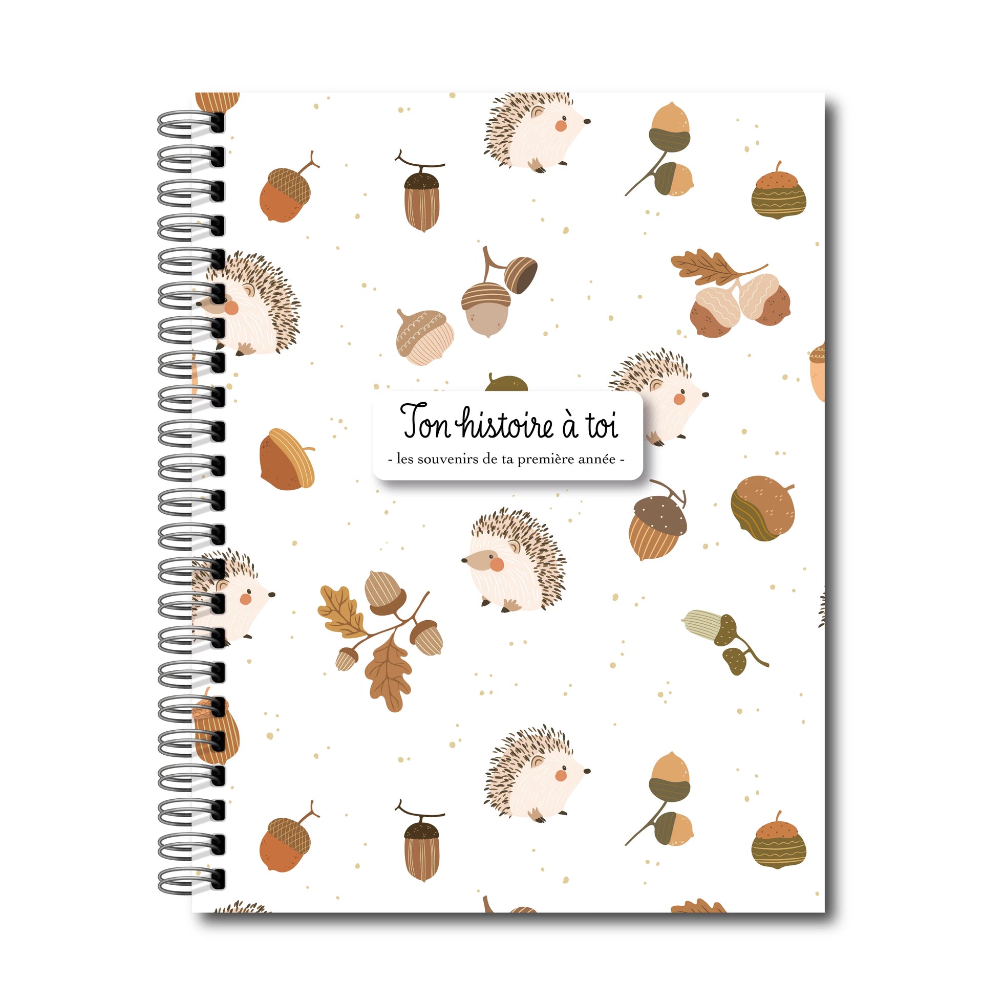 Livre de naissance en français – Hérissons