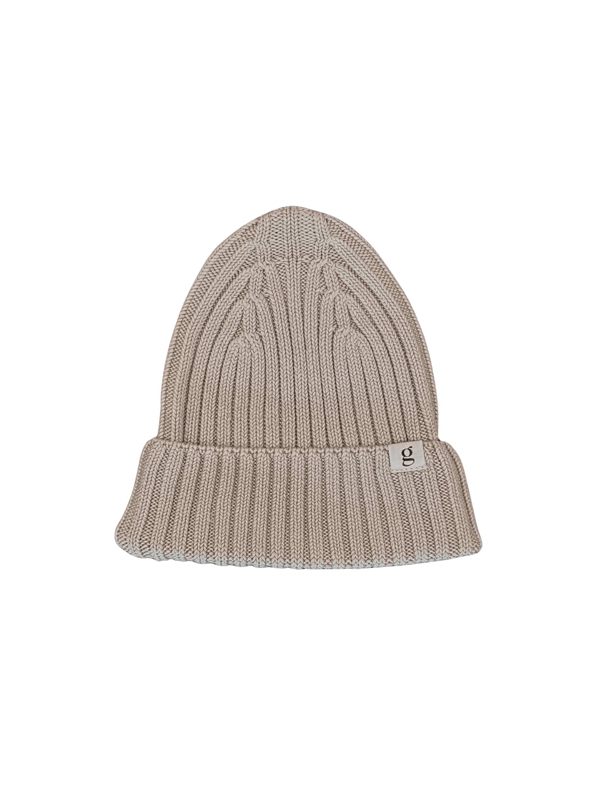 Bonnets côtelés - Praline