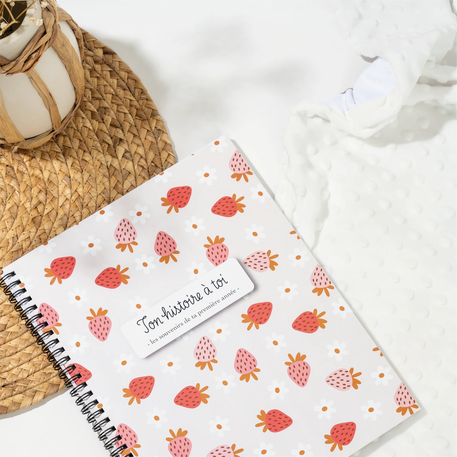 Livre de naissance en français - Fraises